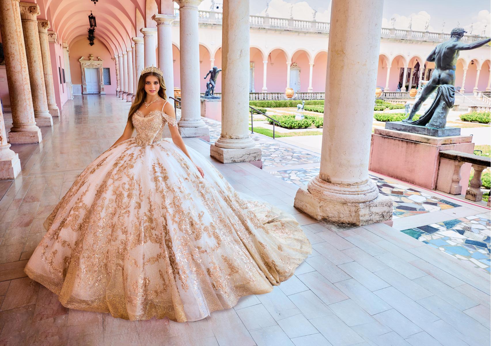 Princesa by Ariana Vara Dress PR30153 - Image 5