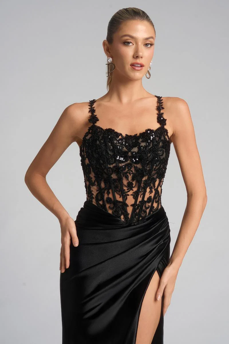 PS I Love You by Portia & Scarlett X0119 Prom Dress - Image 6