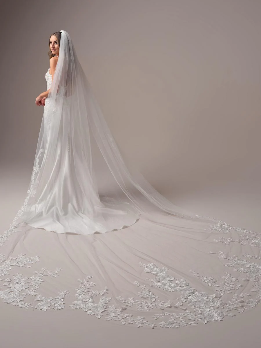 Rebecca Ingram "Nova" Mermaid Sleeveless Bridal Gown - Image 4