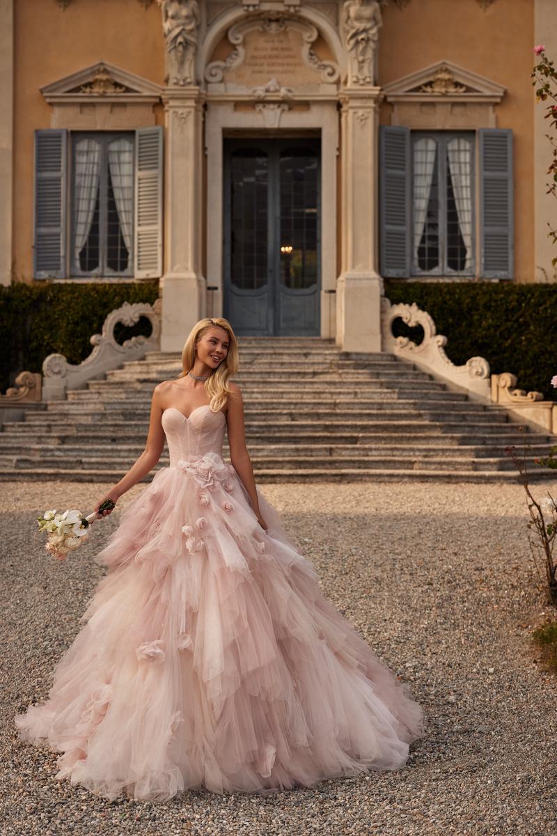 Sherri Hill Blush Bridal Gown 81143 - Image 9
