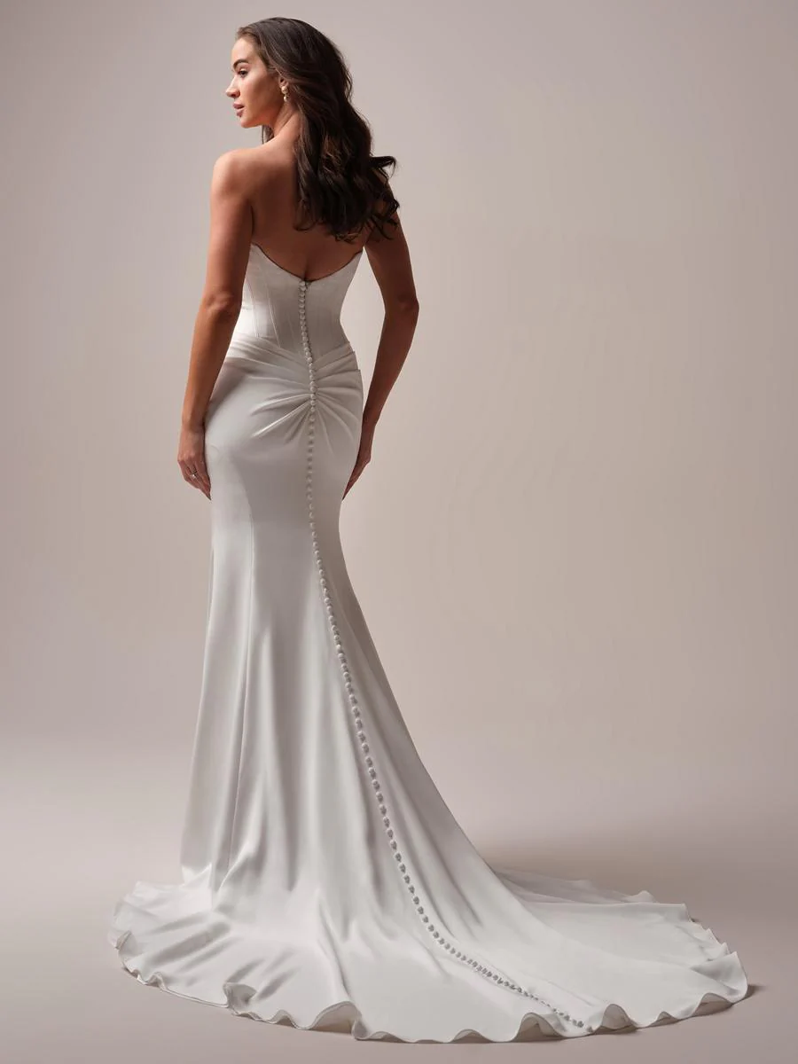 Sottero & Midgley "Forsythia" Simple Sophisticated Bridal Gown - Image 4