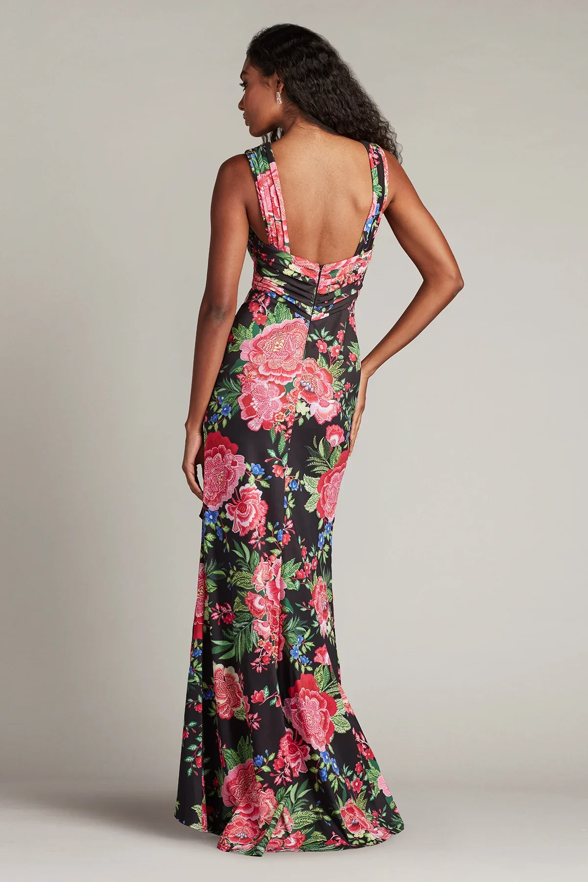 Tadashi Shoji Floral Evening Dress CII24377L - Image 2