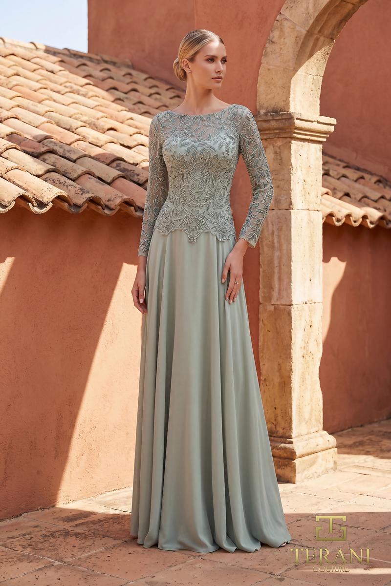 Terani Mother of the Bride Dress 261M6439 - Image 3