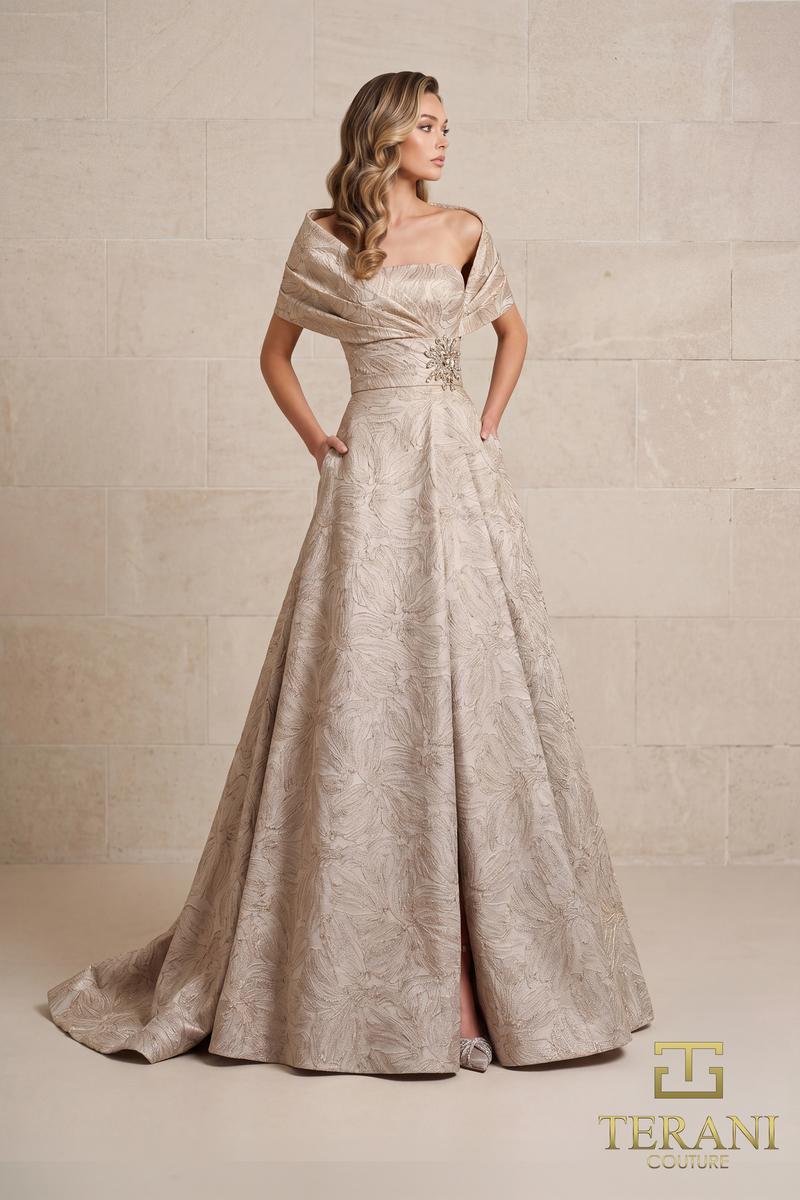 Terani Mother of the Bride Dress 261M6453 - Image 7