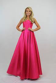 Terry Costa Exclusive Long A-Line Dress 443698 - Image 4