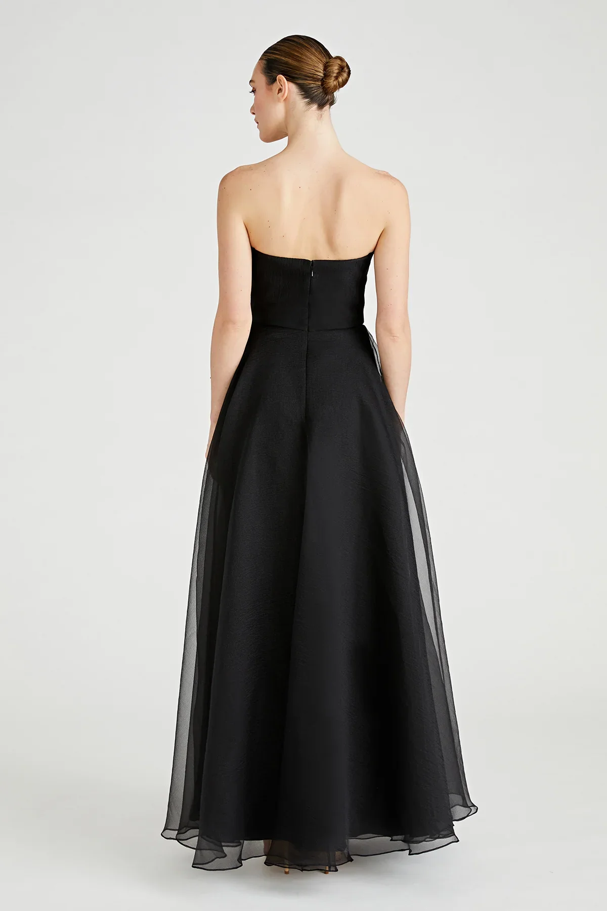 Theia Strapless Draped "Teresa" Evening Gown 8817572 - Image 6