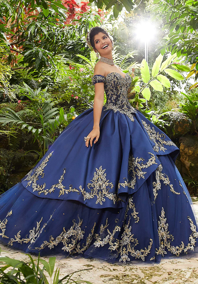 Vizcaya by Morilee Tiered Quince Dress 89241 - Image 3