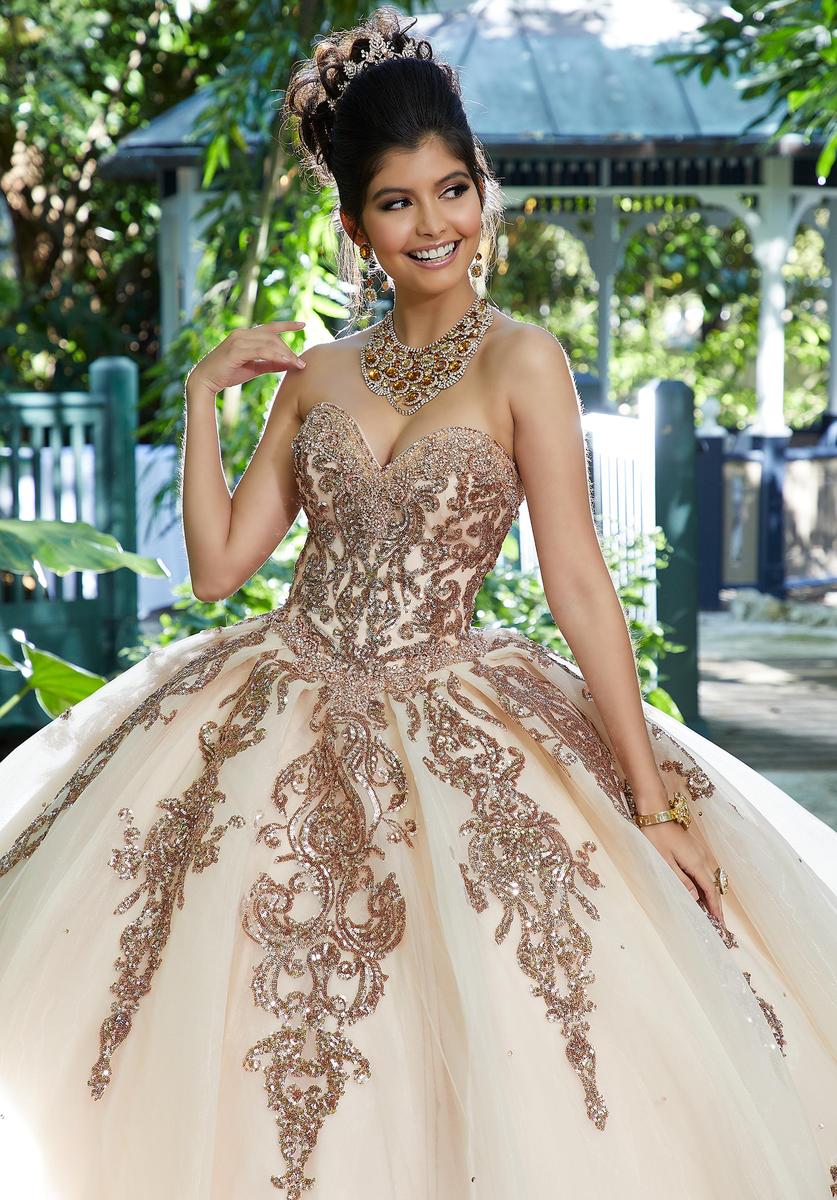 Vizcaya by Morilee Lace Quince Dress 89255 - Image 12
