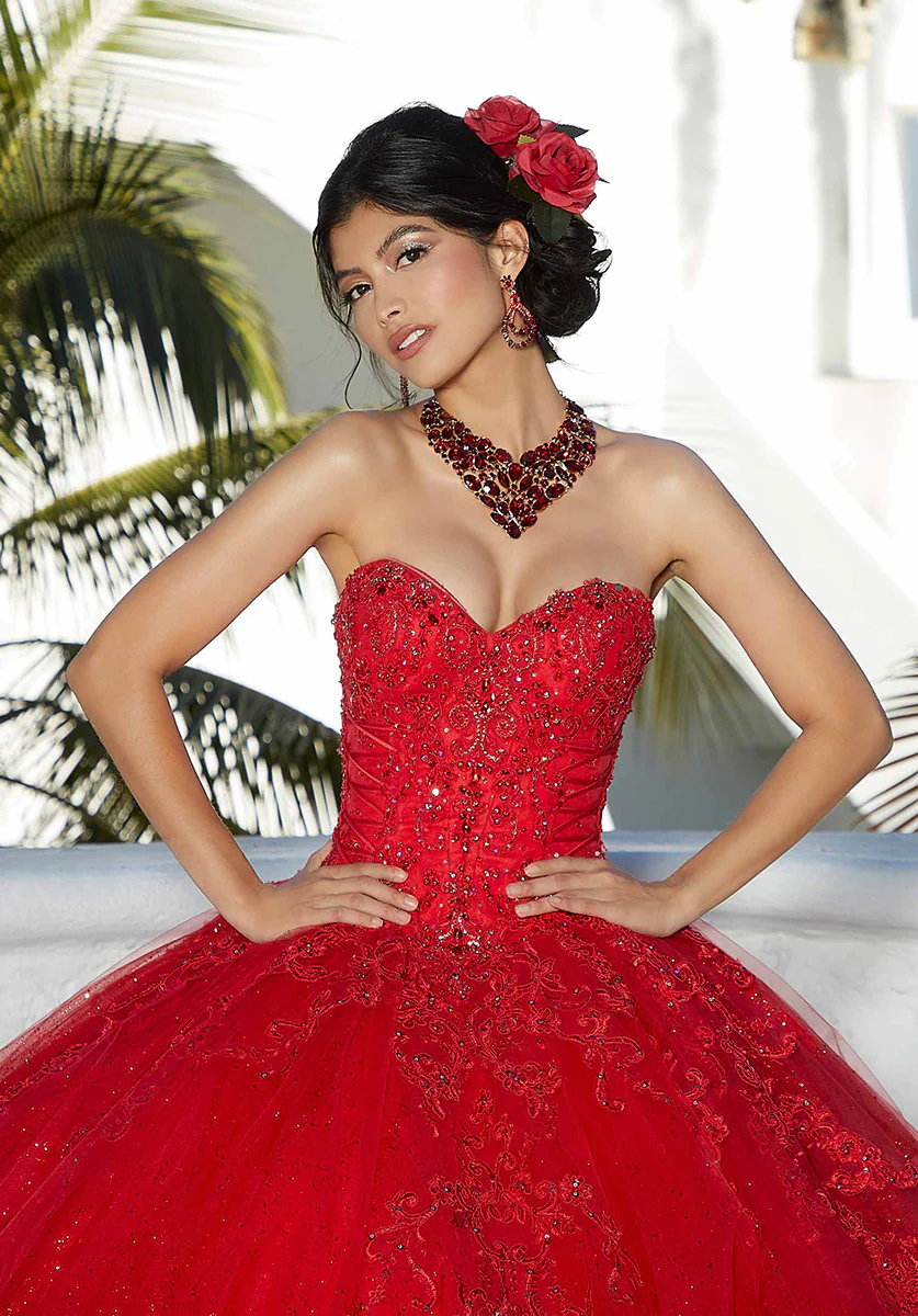 Vizcaya by Morilee Sweetheart Quince Dress 89359 - Image 5