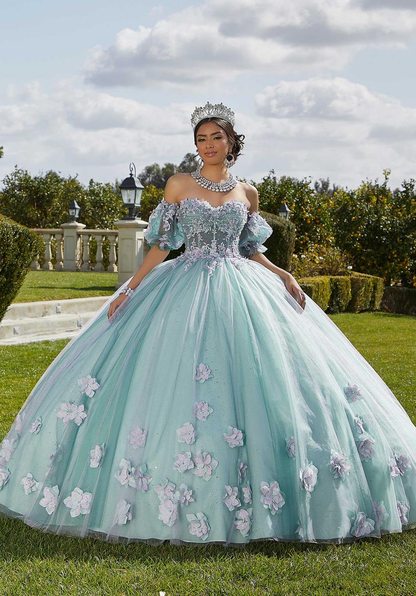 Vizcaya by Morilee Ruched Corset Quince Dress 89421