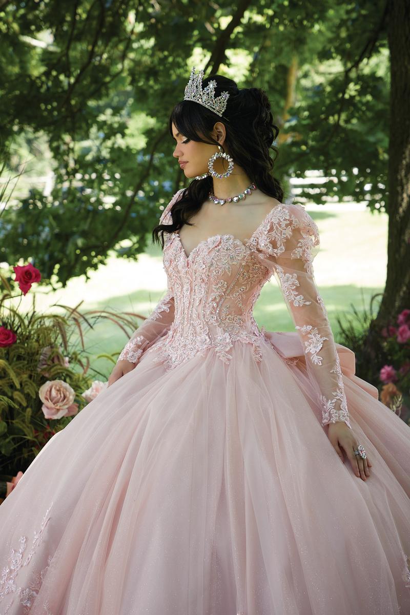 Vizcaya by Morilee Sweetheart Lace Quince Dress 89443 - Image 9