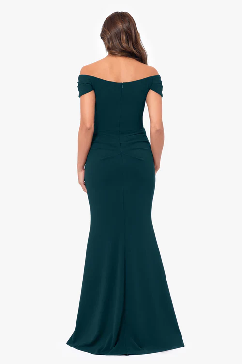 Xscape Evenings "May" Midi Asymmetrical Dress 6344X - Image 5