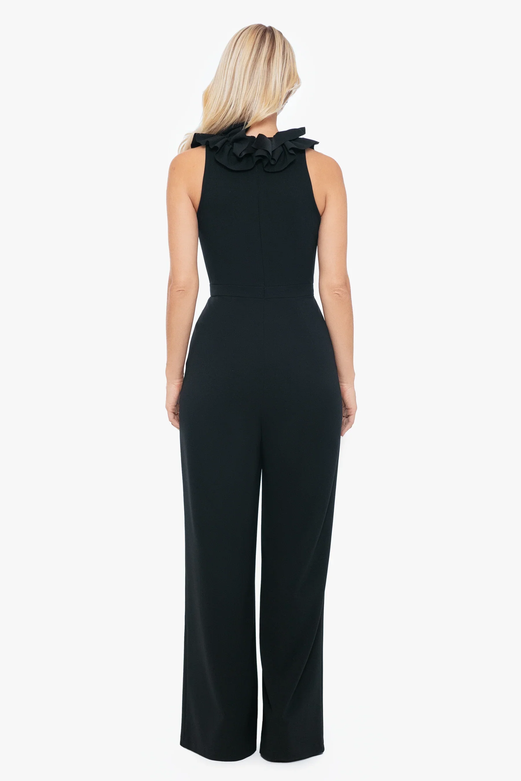Xscape Evenings "Skyla" Ruffle Jumpsuit 5995X - Image 2